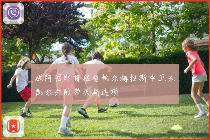 迈阿密即将租借帕尔梅拉斯中卫米凯尔并附带买断选项